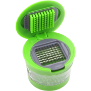 Garlic Slicer - Lime Green image