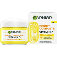 Garnier Bright Complete Vitamin C Serum Cream UV 45gm image