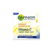 Garnier Bright Complete Vitamin C Yoghurt Cream Night 40g image