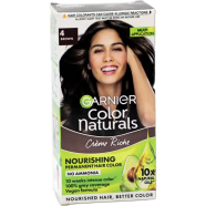 Garnier Color Naturals Creme Riche Nourishing Permanent Hair Color - 4 Brown image