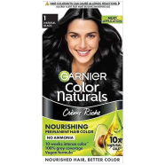 Garnier Color Naturals Shade 1 Natural Black 70 ml Plus 60 gm image