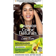 Garnier Color Naturals Shade 4 Brown 60ml plus 50gm image