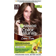 Garnier Colour Naturals Shade 5.32 Caramel Brown 70ml Plus 60g image