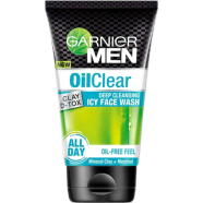 Garnier Men Oil Clear Clay D-Tox Deep Cleansing Icy Face Wash 100g image