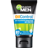 Garnier Men Oil Control Anti Blackheads Icy Scrub 100ml image