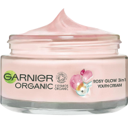 Garnier Organic Vitamin C Rosy Glow 3-in-1 Youth Cream – 50ml image