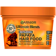 Garnier Ultimate Blends Repairing Hair Food Papaya and Amla 3 In 1 Damaged Hair Mask 400ml image