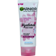 Garnier Sakura Glow Hyaluron Face Wash 100ml image