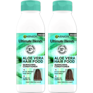 Garnier Ultimade Blends Aloe Vera Hair Food Quenching Conditioner 350ml image