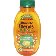 Garnier Ultimate Blends Apricot and Cotton Flower Kids 2in1 Shampoo and Detangler 250ml image