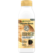 Garnier Ultimate Blends Cocoa Butter Hair Food Curl Restoring Conditioner - 350ml image