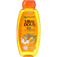 Garnier Ultra Doux Abricot and Fleur De Coton Shampoo 400 ml image