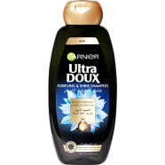 Garnier Ultra Doux Black Charcoal And Nigella Seed Oil Purifying And Shine Shampoo 400ml image