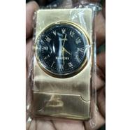 Gas Lighter Luxurious LED Inflated Turbo Jet Torch Gold Watch image