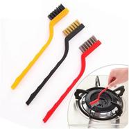 Gas Stove Cleaning Brush Set - Metal Fiber Strong Decontamination Multifunctional Kitchen Tool - 3pcs image