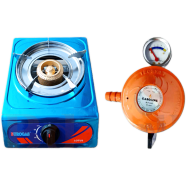 Gasoline Meter Gas Regulator Combo with Single Gas Stove image