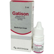 Gatison 0.3 Percent 0.1 Percent Ophthalmic Solution 5ml Drop image