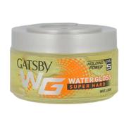 Gatsby Water Gloss Super Hard Hair Gel Jar 150gm image
