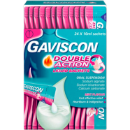 Gaviscon Double Action Liquid Sachets 24X10ml image