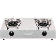 Gazi GST-299C - Tempered Glass Gas Double Burner Stove image