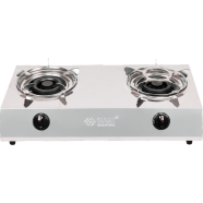 Gazi GST-299C - Tempered Glass Gas Double Burner Stove image