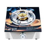 Gazi Gas Stove Single Glass Burner GST-111C LPG - Gas Stove image