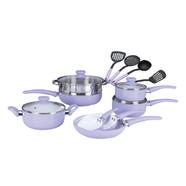 Gazi PRC-16C Purple Non-Stick Cookware Set image
