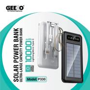 Geeoo P330 Solar LCD Display Ultra Large Capacity Power Bank image