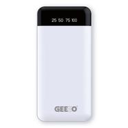 Geeoo P340 10000mAh Power Bank-White