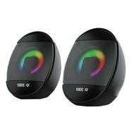 Geeoo USB-1 RGB Lighting USB Powered Wired Speaker image