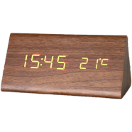 Gen Digital Desk Clock with Date Alarm Temperature and Time image