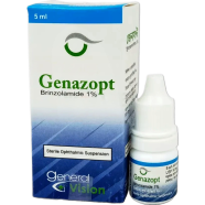 Genazopt 1 Percent Ophthalmic Suspension 5 ml Drop image