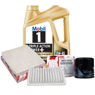 General Service Combo for Toyota - Engine Oil, A/C Filter, Air Filter, Oil Filter image