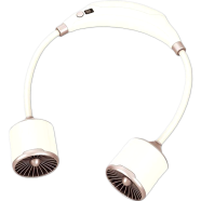 Generic Neck Hanging Fan, Flexible Wearable Personal Fan, Neck Cooling Fan For Hiking Sports 1Pcs image