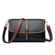 Genuine Soft Leather Handbag For Ladies Black Color image