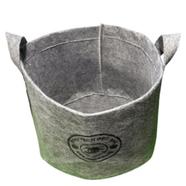 Geo Fabric Grow Bags | High Quality Geo Grow Bag | Gray – 600GSM | 15 Gallon=18x14 Inch image