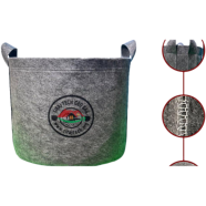 Geo Fabric Grow Bags | High Quality Geo Grow Bag | Gray – 600GSM | Large-B Rectangle Bed 120x25x10 Inch icon