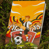 Germany World Cup Football Team Notebook image