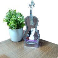 Getter Shape Couple Love Showpiece with Music and Lighting (Design Or Color Any) icon