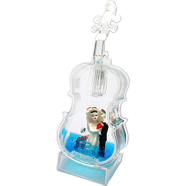 Getter Shape Couple Love Showpiece with Music and Lighting (Blue) icon