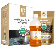 Ghorer Bazar Organic Black Chia Seed image