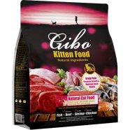 Gibo Kitten Dry Cat Food Fish, Beef, Shrimp and Chicken 2.5kg | Cat Dry Food image