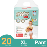 Giggles Pant System Baby Diaper (XL) (15 Kg) (20 Pcs) image