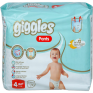 Giggles Baby Diaper Pants System Maxi (7-18kg)-Comfortable and Absorbent, 30 Pcs Pack image