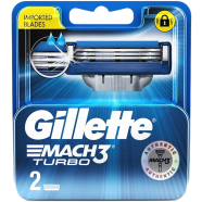 Gillette Mach 3 Turbo Blade Cartridges Set 2 pcs image