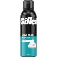 Gillette Original Scent Sensitive Shave Foam 200ml image