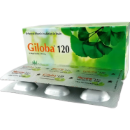Giloba 120 mg Capsule 6's Strip image