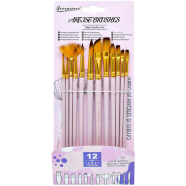 Giorgione Pastel Color Artist’s Brush Set of 12 image