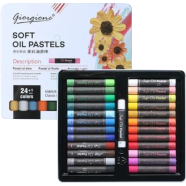 Giorgione Soft Oil Pastel 24 color image