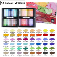 Giorgione Super Soft Artist Oil Pastels Set 3D Painting 48 Classic Colour image